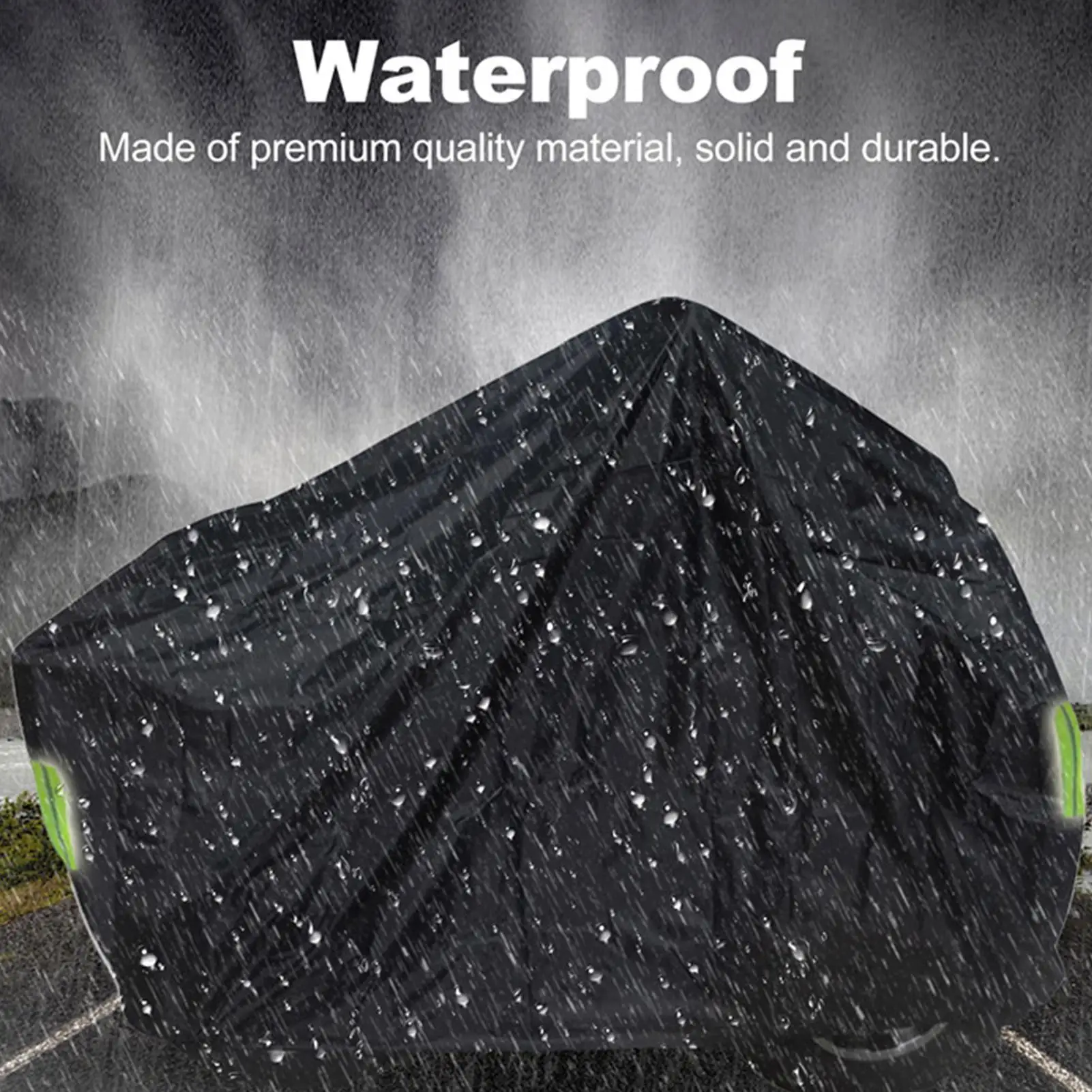 غطاء ATV ذو 4 عجلات للحماية من الأشعة فوق البنفسجية من قماش أكسفورد، غطاء حماية رباعي العجلات لسائقي يوم المطر في المرآب الخارجي #3