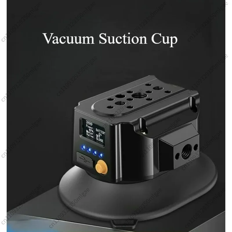 For 3 Inch Oval Electric Vacuum Suction Cup Mount Action Camera Holder Car Inside & Outside Shooting Fixed Bracket
