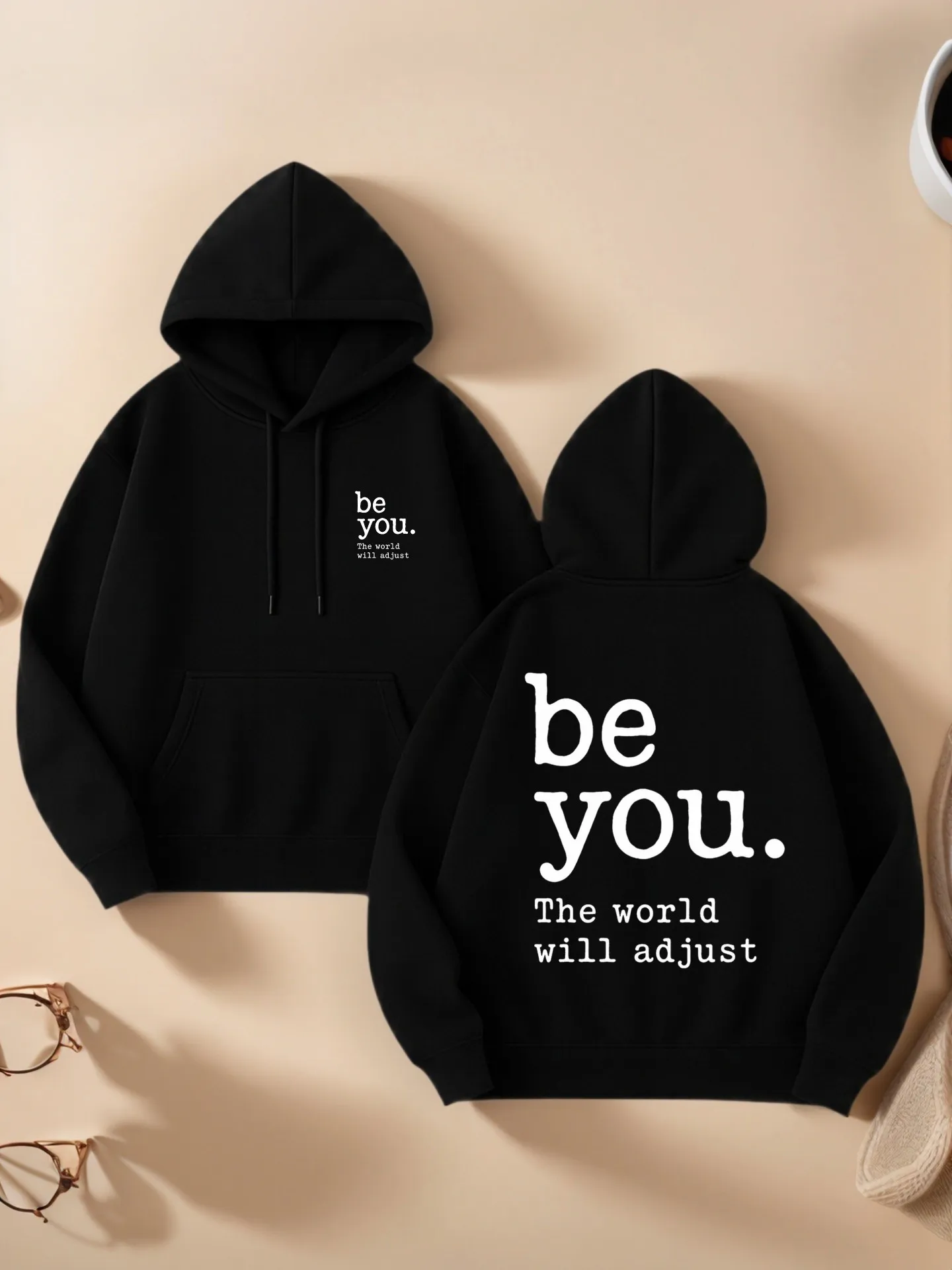 

Женская толстовка с рисунком, буквенный принт, повседневный стиль, мягкая ткань, повседневная повседневная одежда, для подростков