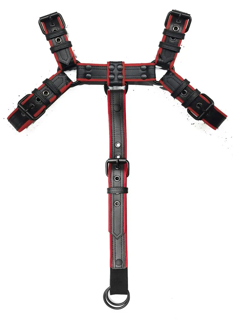 Fetish Gay Men Leather Straps Sexy Leather Suspenders Harness BDSM Lingerie Sexual Body Bondage Straps Punk Rave Cotumes