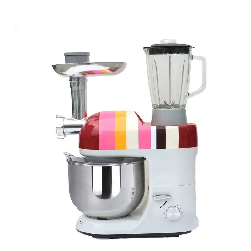 

5 in 1 Food Mixer 5 Liter Electric Kitchen Multi-function Dough Stand Mixer