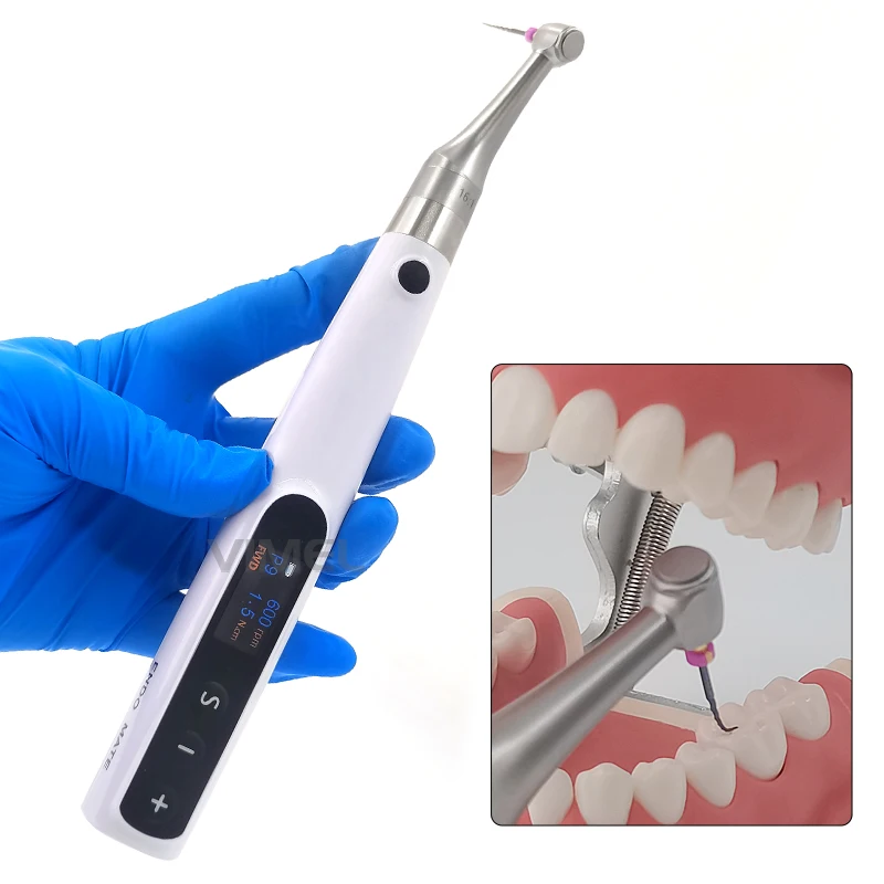 Endo Motor With Apex Locator 9 Modes Brushless Motor Root Instrument Dentistry Tools For endodontics 16:1 contra Angle Handpiece