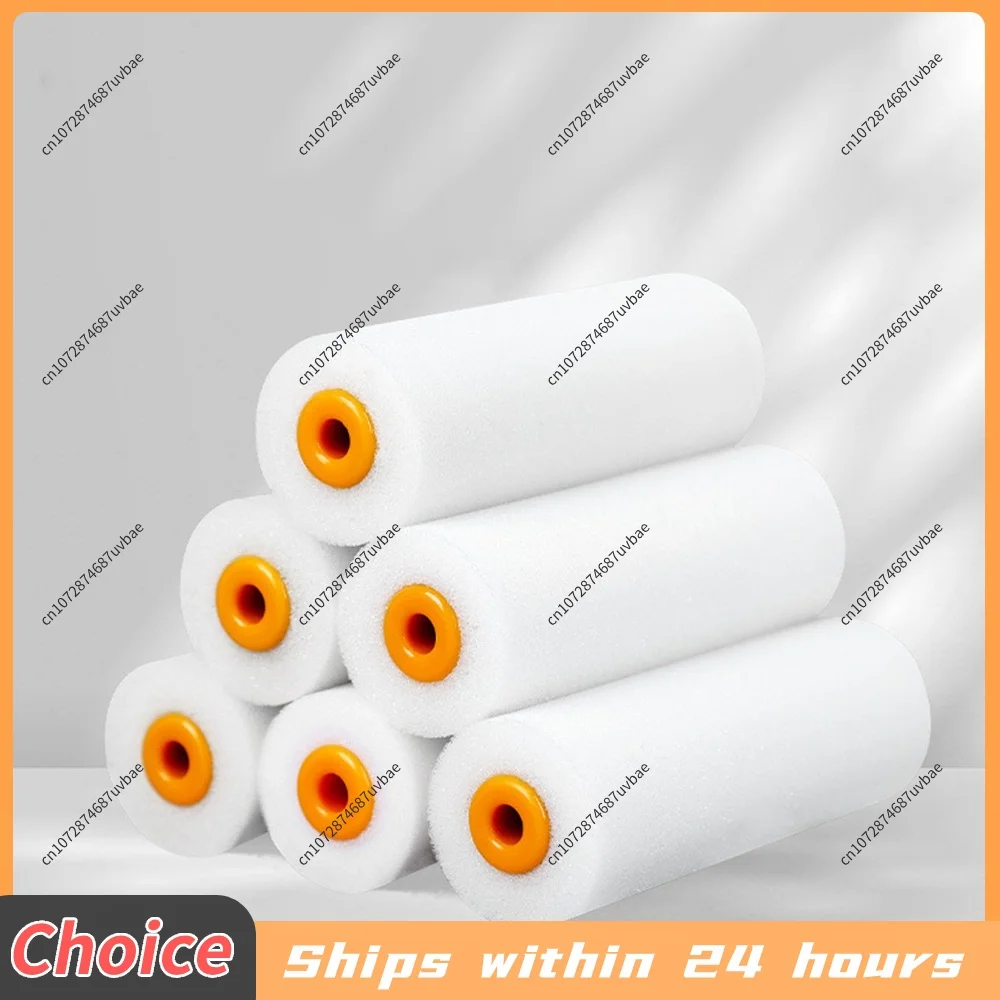 10 Pack Foam Paint Rollers 4 Inch Reusable High Density Foam Roller No Lint Shedding for Walls Cabinets Doors House Painting