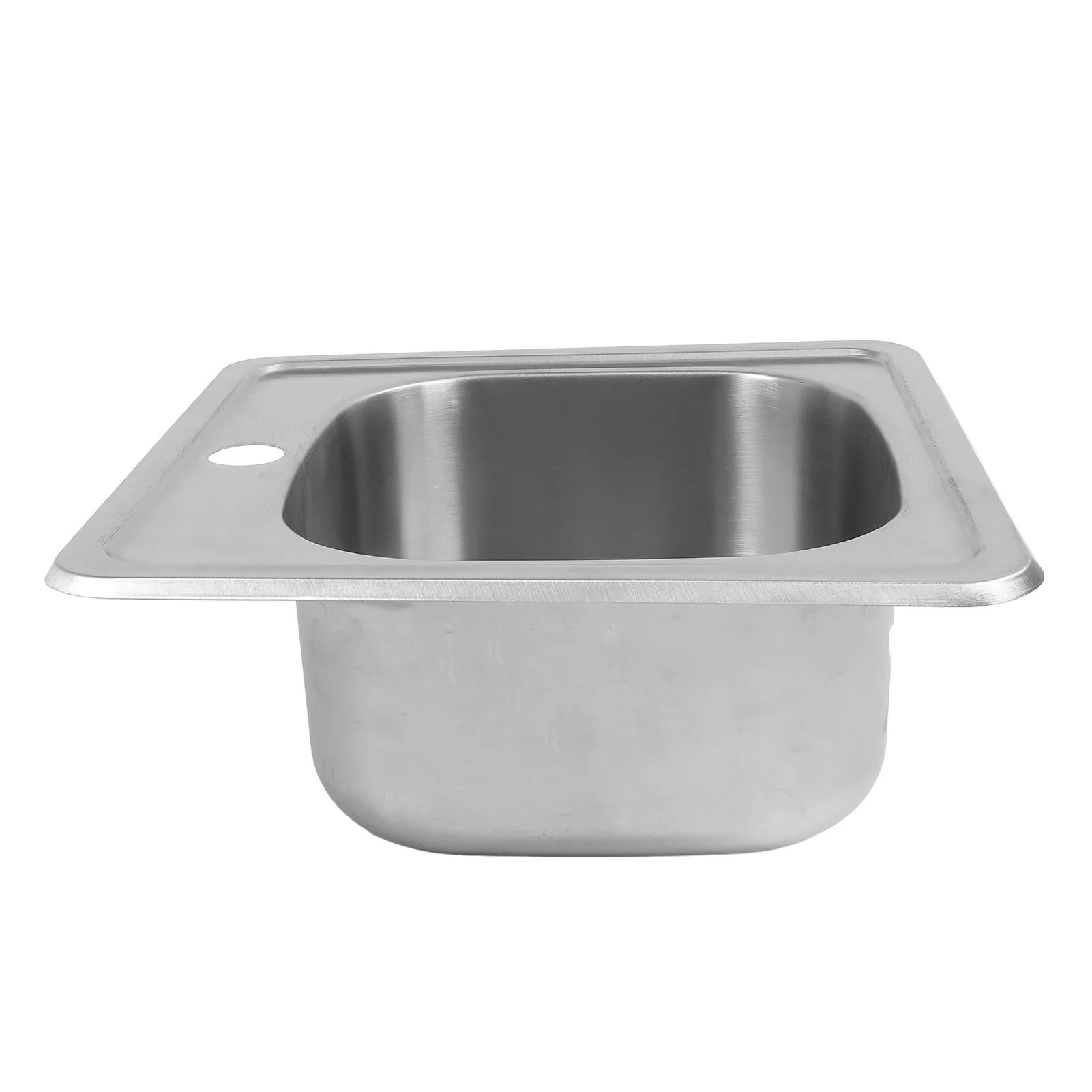 

Раковина для автофургона 380X380X150 мм (304 из нержавеющей стали, квадратная) — подходит для кухни, ванной комнаты и бара, со сливным отверстием 40 мм, подходит для каравана