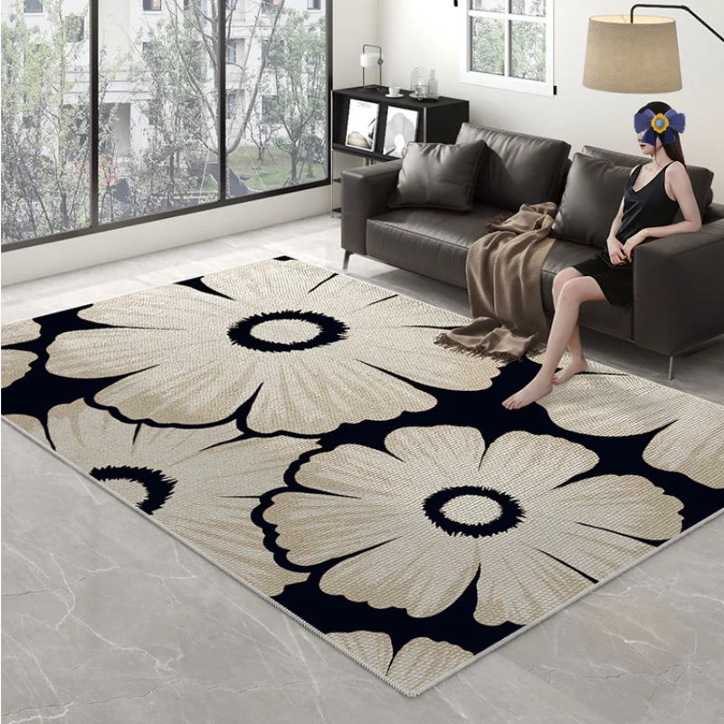 Nordic Advanced Decoration Living Room Carpet Home Coffee Tables Plush Mat Large Area Bedroom Cloakroom IG Rug ковер Tapis 러그