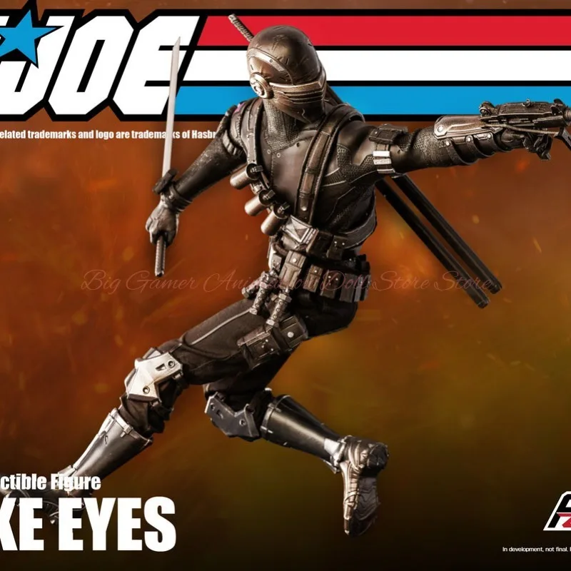 【In-stock】Original Threezero X Hasbro 3Z0215 G.I. Joe Snake Eyes 1/6 Scale Action Figure Collectible Toys Gifts view 6