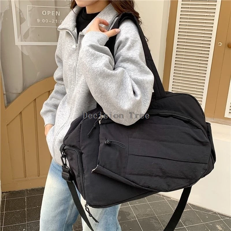 women's single shoulder lightweight tennis racket bag large capacity sports bag men multifunctional portable outdoor travel bag