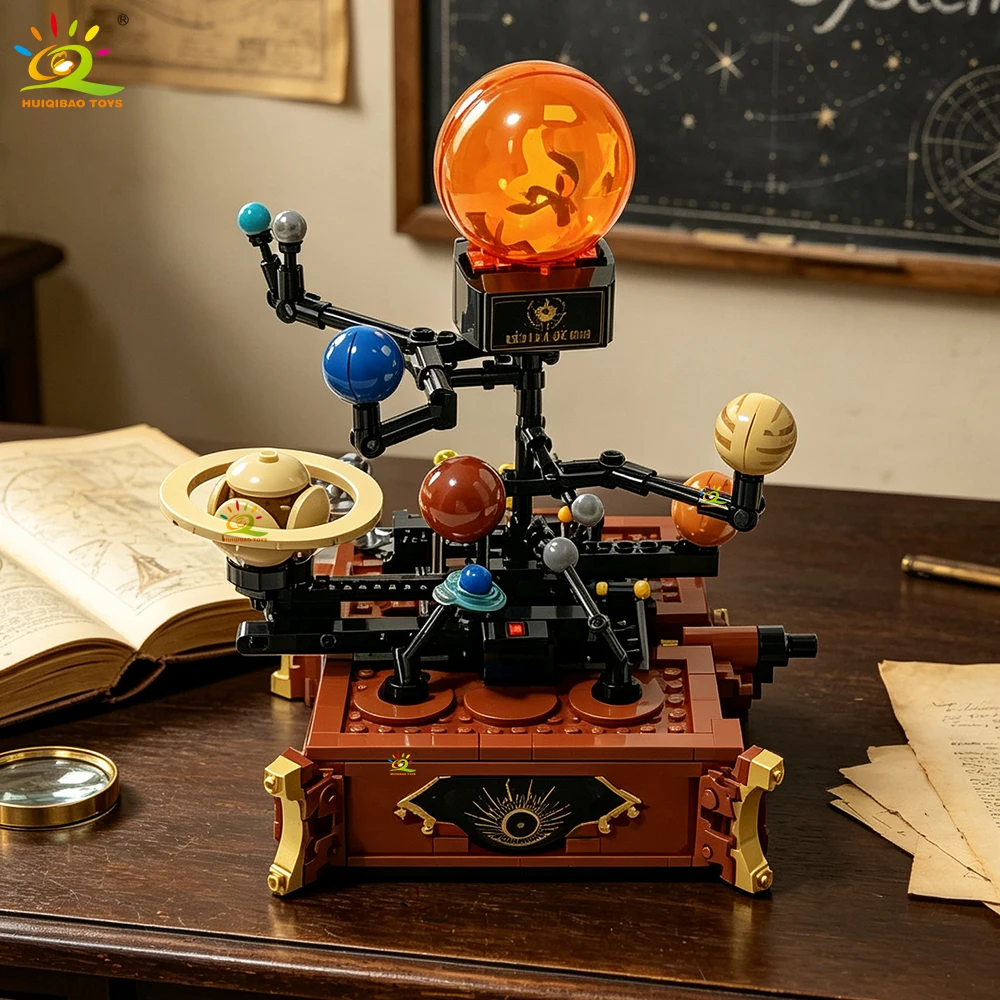 HUIQIBAO MOC Modèle de planète - Solar System Orrery avis et prix