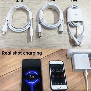 Xiaomi gốc USB Type C Cáp 120W 67W Turbo Sạc nhanh MI 15 14 13 12T Pro 12 11 Ultra Poco X6 X Redmi Lưu ý Black Shark 5 8 Bán hàng di động chính Redmi Poco - №8