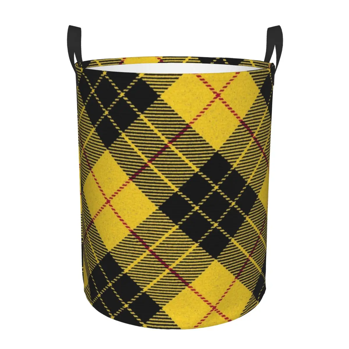 Clan MacLeod Tartan Plaid Laundry Hamper Large Clothes Storage Basket Geometric Gingham Toy Bin Organizer for Boy Girl