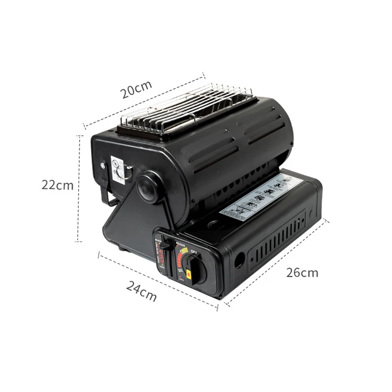 JETSHARK Mini Tent Heater Heating Dual-use Liquefied Gas Cooking Outdoor Camping Portable Heating Stove