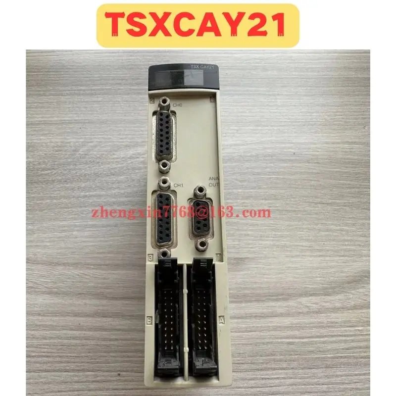 Used PLC Module TSXCAY21 Normal Function Tested OK