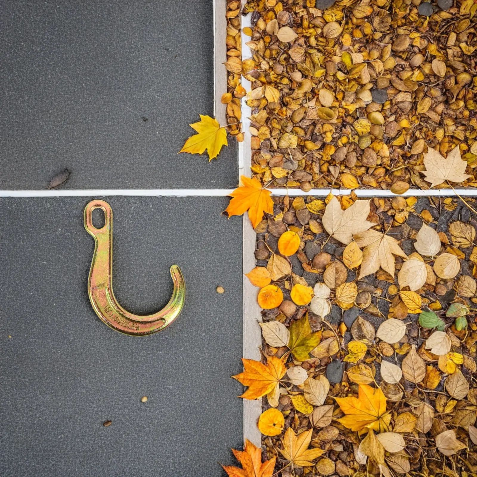 Heavy Duty Iron J Hooks Rustic Replacement Tow Hooks for Tractor Towing Sanitation Trucks Heavy Duty Waste Management