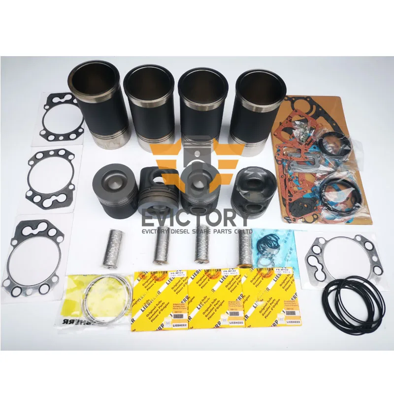 D924TI D924 engine rebuild kit piston ring liner gasket bearing