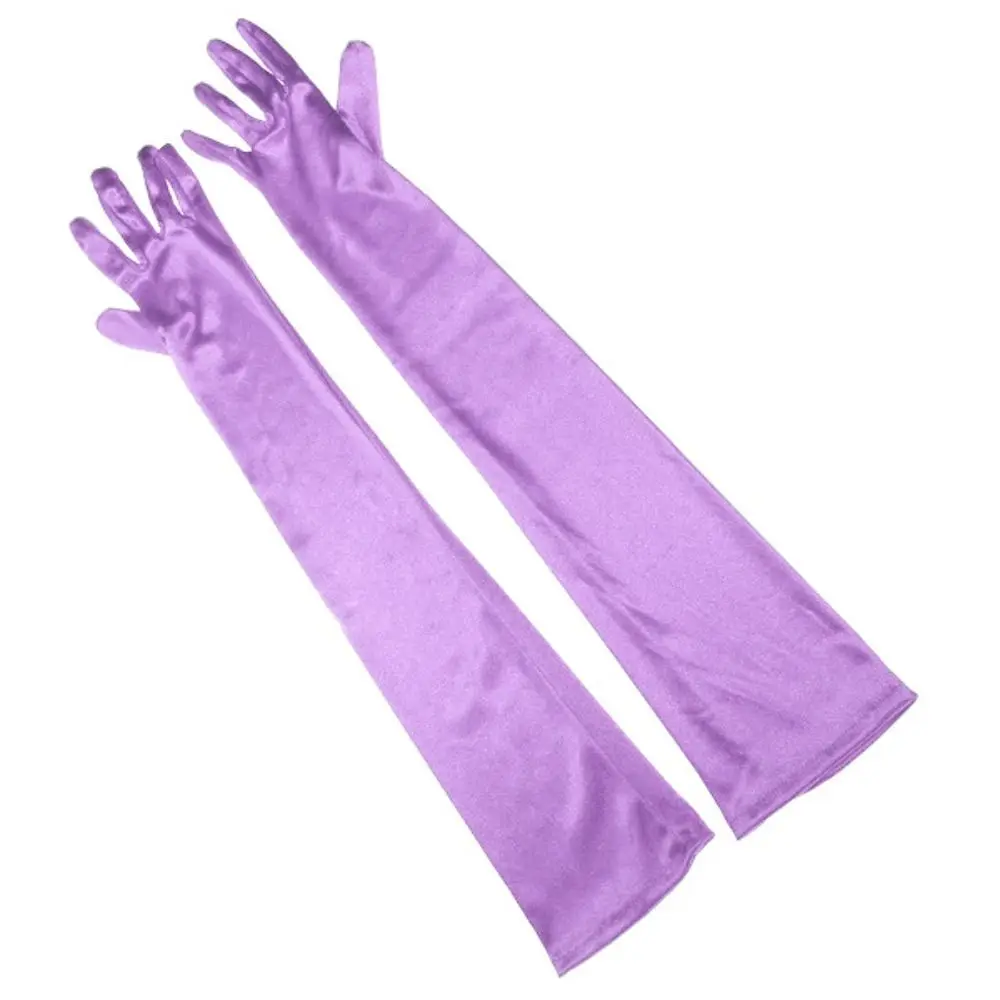 

Solid Color Korean Apparel Accessories Bridal Gloves Party Formal Gloves Women Long Gloves Full Finger Gloves Arm Warmer