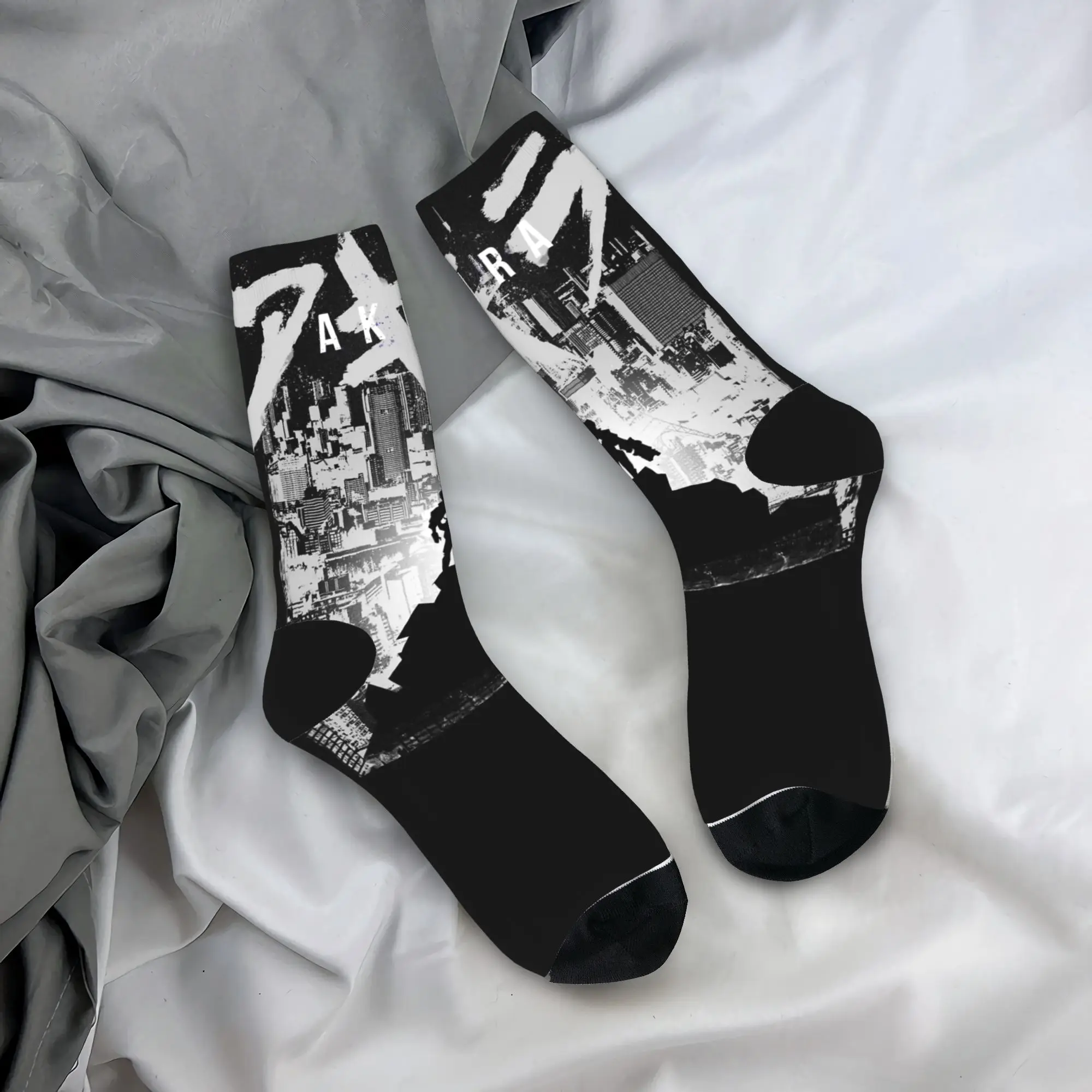 Happy Funny Male Men Socks Crazy Akiras  Anime Sock Polyester  Skateboard Women Stockings Spring Summer Autumn Winter