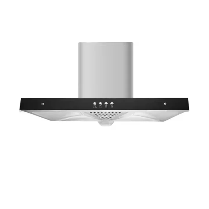 Factory Direct Supply Small T-Type Top Suction Range Hood for Kitchen Smoke Machine for Hotels Apartments Households