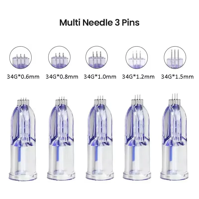 20 Stück/Box 1,0 mm Kunststoff 3-in-1 Spritzenadapter Augenlid-Werkzeug Nanoline – Detail 1