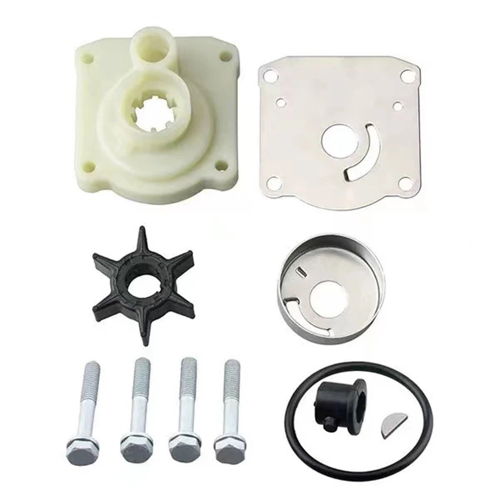 Boat Engine Part  for Yamaha 2-4 stroke 25-30 HP water pump repair kit 61N-W0078-11-00 white shell