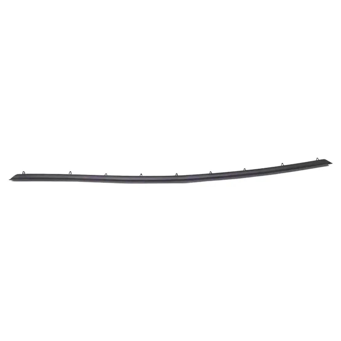 Front Engine Hood Sealing Strip Weatherstrip Trim Fit for Toyota Corolla 2014-2017 Black Rubber