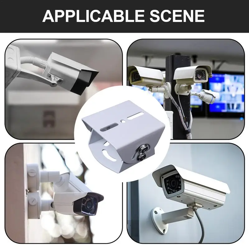 Security Camera Holder High Quality Aluminum Alloy Camera Mount Bracket Perfect For Indoor Outdoor Households Work Places