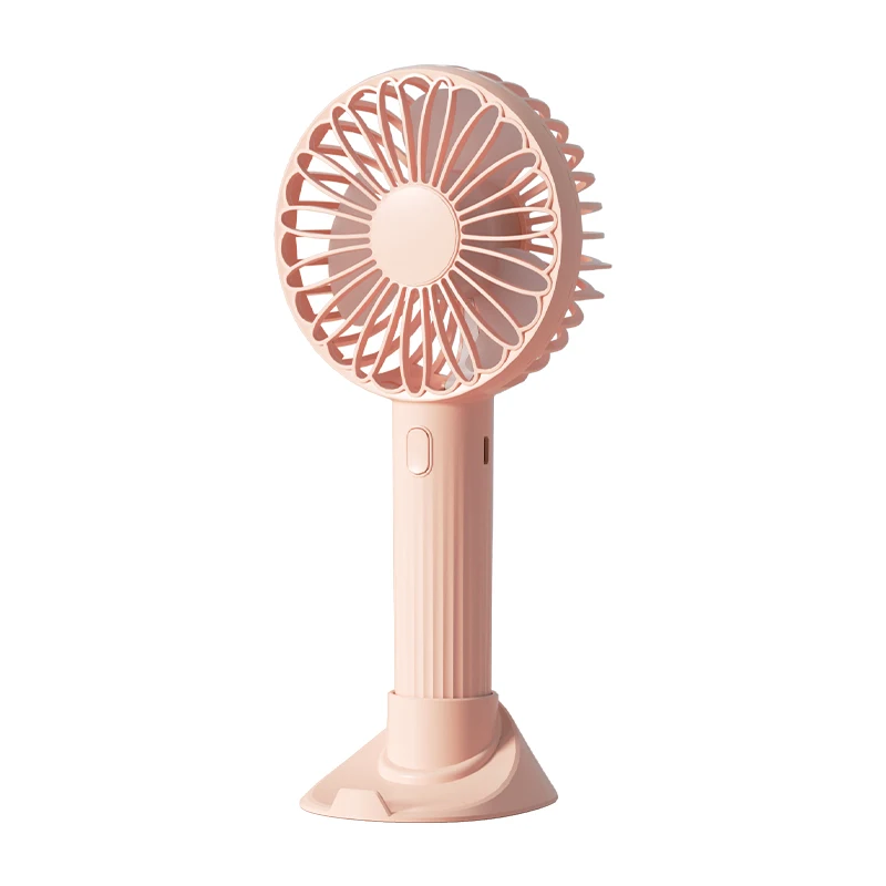 Handheld small fan USB charging portable mini fan office electric desktop student dormitory electric fan light sound