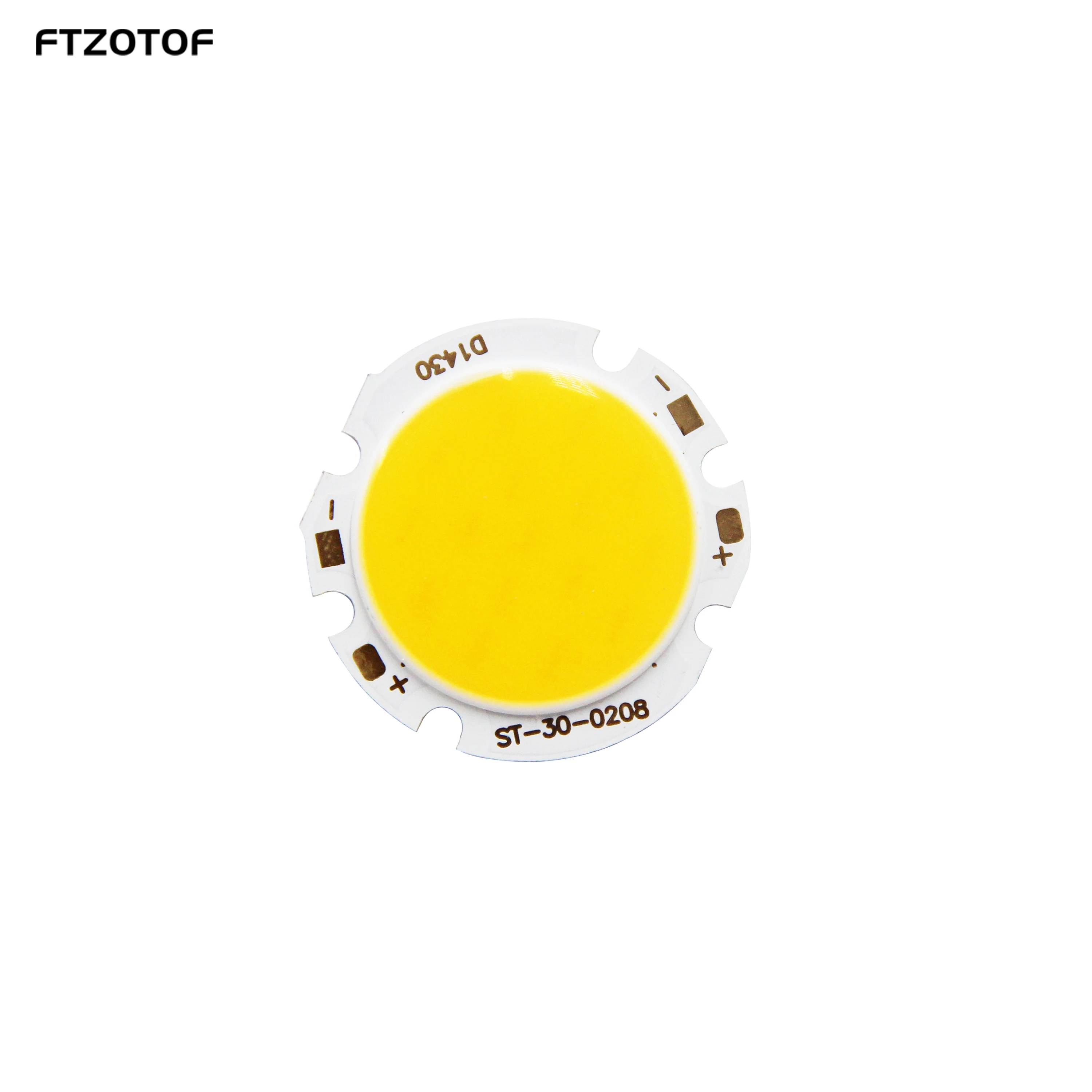 

LED 6V Dc New 30mm Round 3W COB Light Source 500mA Warm White 3000K Ra80 For Indoor Restaurant Ordering Table Bulb DIY HOME Lamp