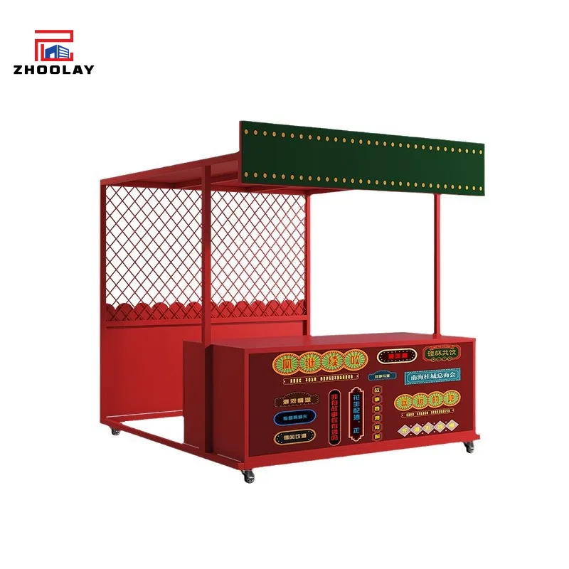 Custom.Market Stalls عرض كشك النشاط التجاري في الهواء الطلق حوامل متنقلة محمولة