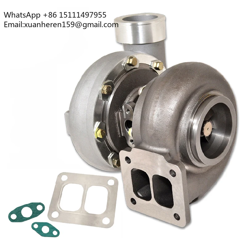 

Универсальный турбокомпрессор GT45 AR.66/1.05 T4 с фланцем, масляным охлаждением и турбиной