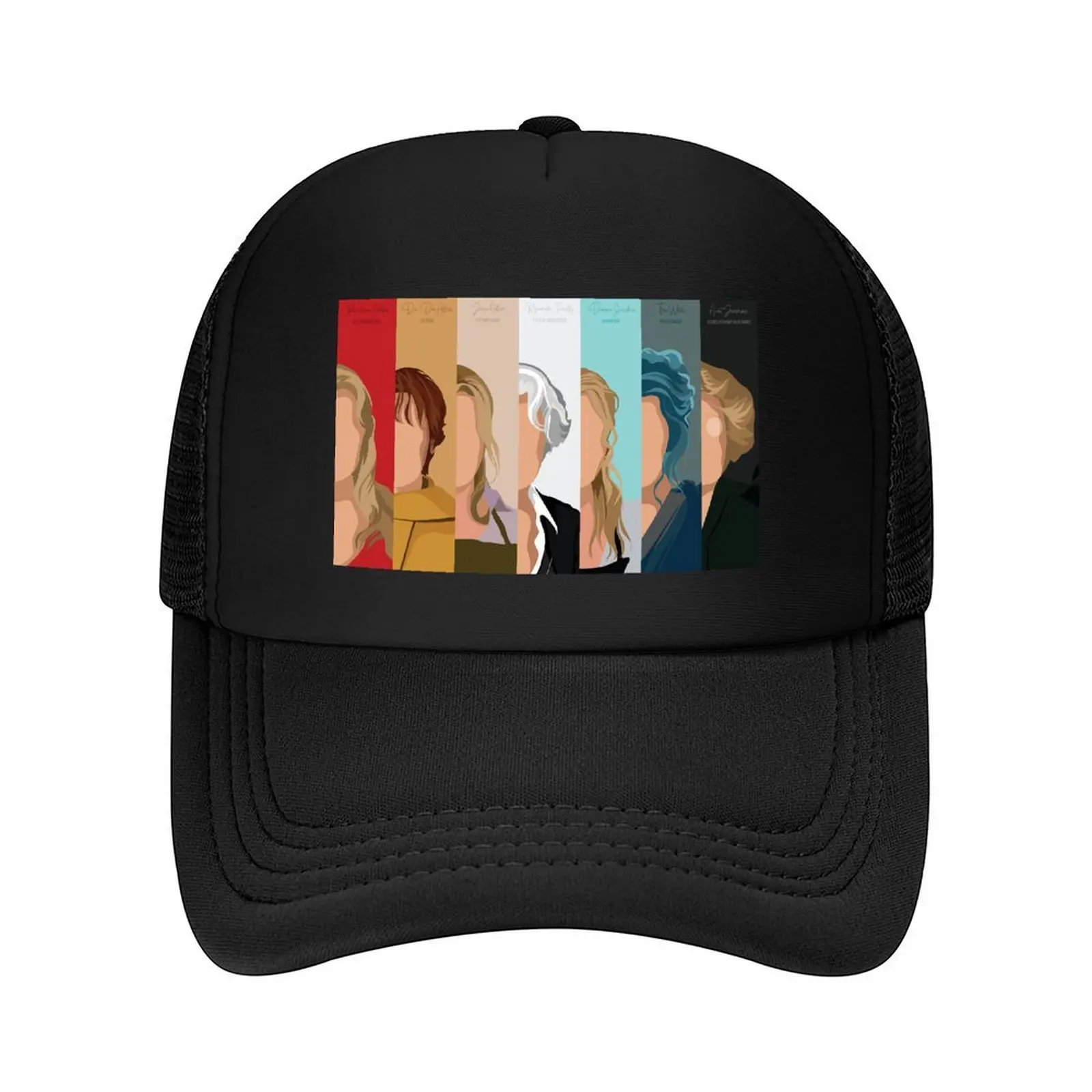 

7 faces of Meryl Streep - Minimalist Baseball Cap Custom Cap golf hat genuine hard hat Kids Hat Mens Tennis Women's