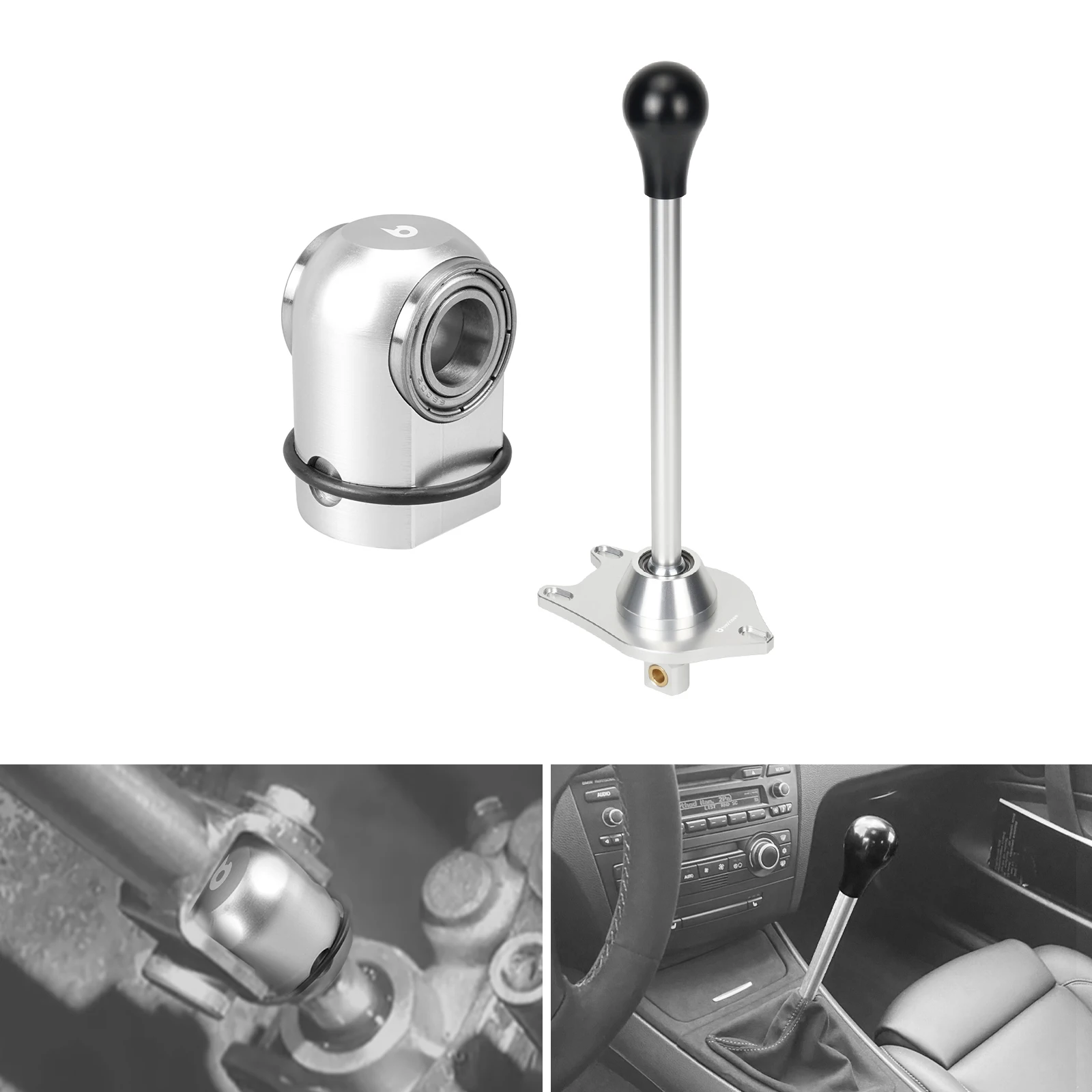 

Adjustable Short Shifter and Selector Rod Joint Set for BMW E90 E92 E91 E93 E87 E88 E81 E82, Car Accessories