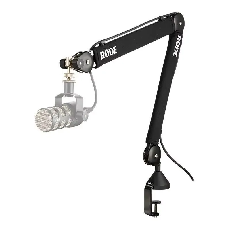 Soporte de micrófono para ciclismo PSA1 + soporte de micrófono telescópico de sobremesa con suspensión en tiempo real y elevación tipo brazo