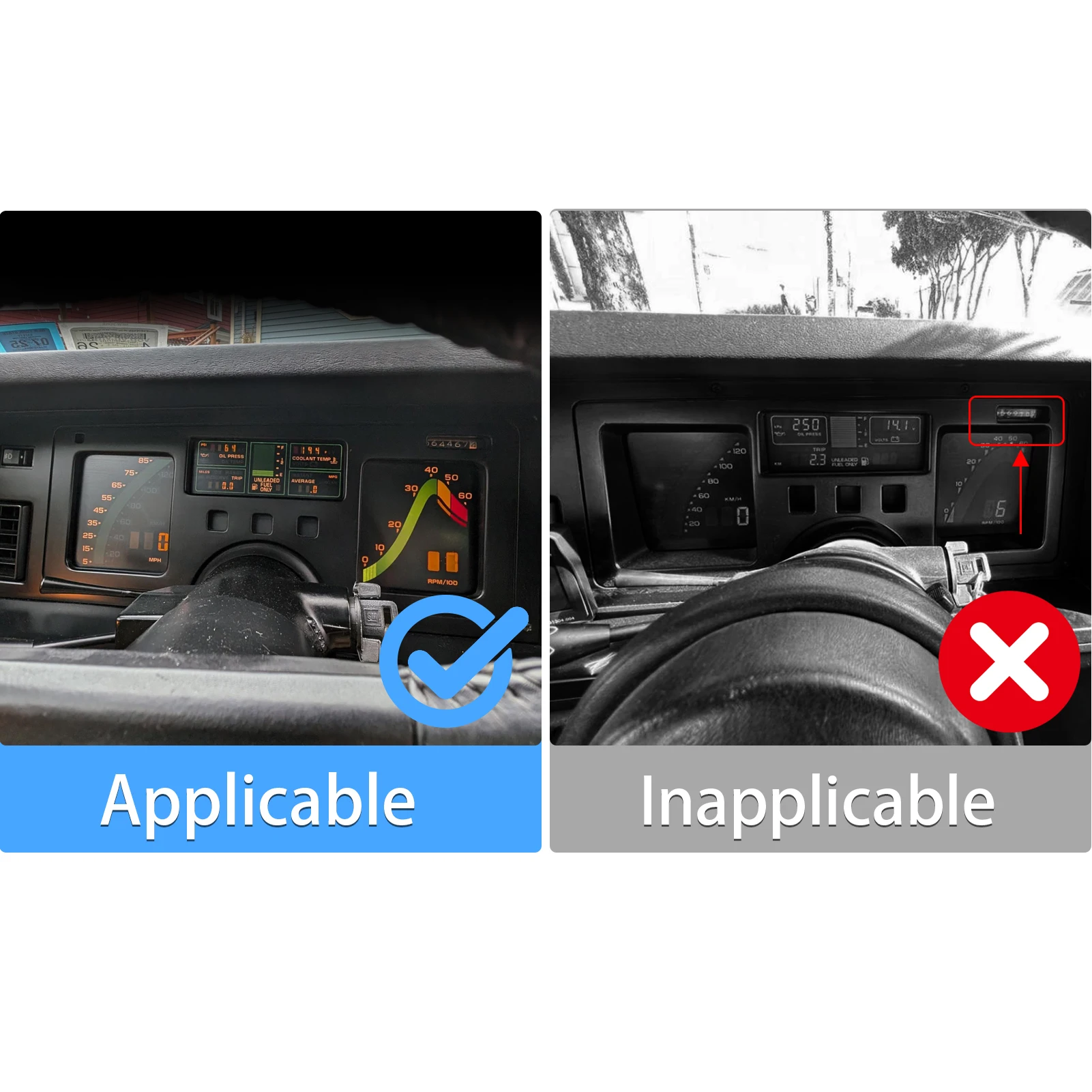 ألياف الكربون الحقيقية اكسسوارات السيارات عداد السرعة لوحة الكسوة غطاء ناعم ملصق ل كورفيت C4 1983 1984 1985 1986 1987 1988 1989