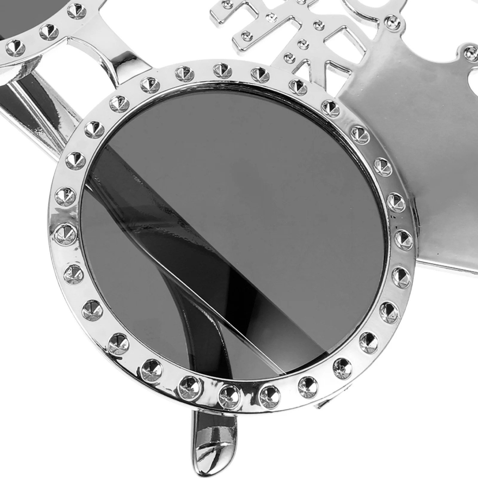 

New Year Party Eyeglasses Crown Decor Creative Glasses Photo Prop Happy New Year Sunglasses Party Glasses for Celebration