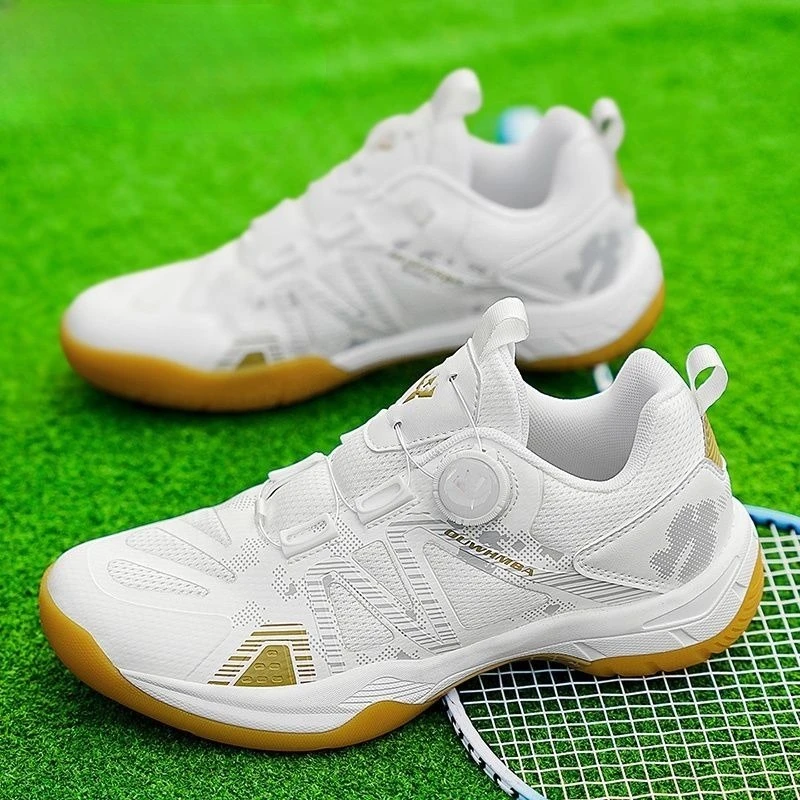 

Original Brand Professional Table Tennis Shoe Designer Quick Lacing Badminton Gym Shoe Top Quality Anti Slip Indoor Court Shoe