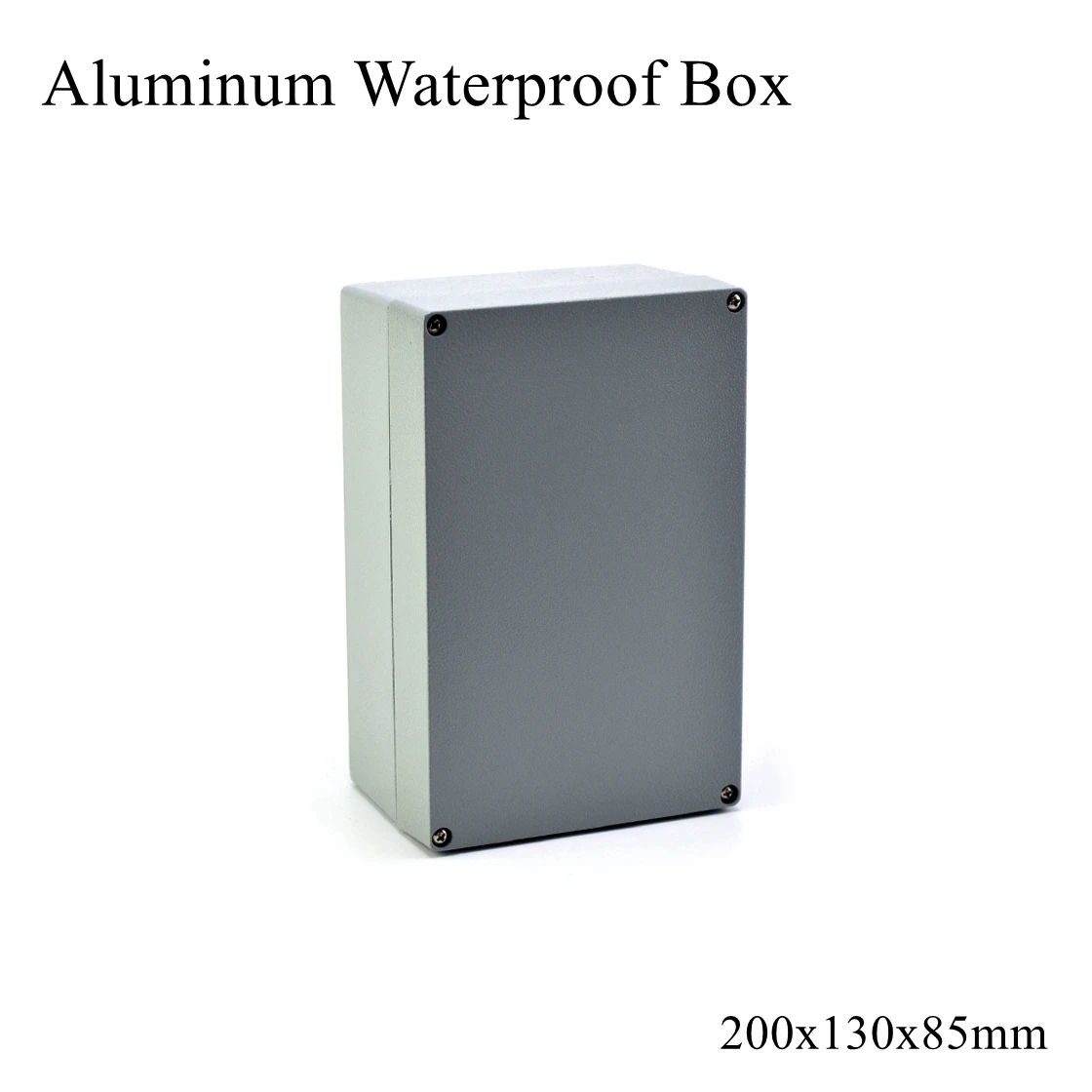 

200x130x85mm Aluminum Waterproof Box Dustproof Seal Project Case Switch Junction Enclosure Instrument Distribution Outdoor Cable