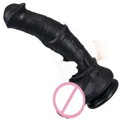 Huge Horse Dildo Silicone Animal Penis Vagina Masturbator with Suction Cup Big Dick Prostate Massage Anal Sex Toys for Women Men