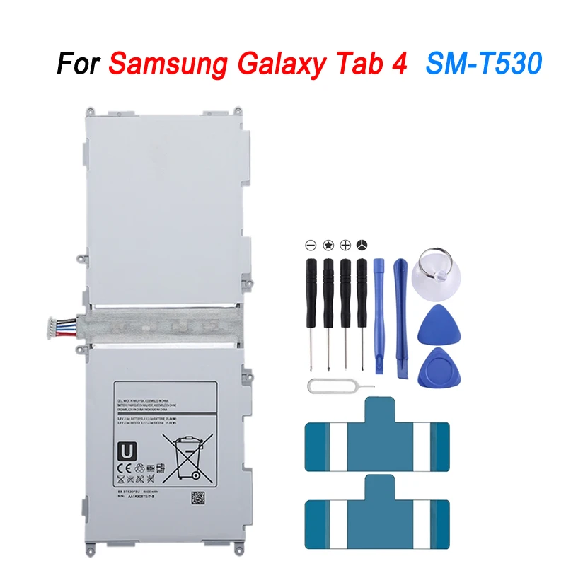 EB-BT530FBU 6800mAh Li-Polymer Battery Replacement For Samsung Galaxy Tab 4 SM-T530