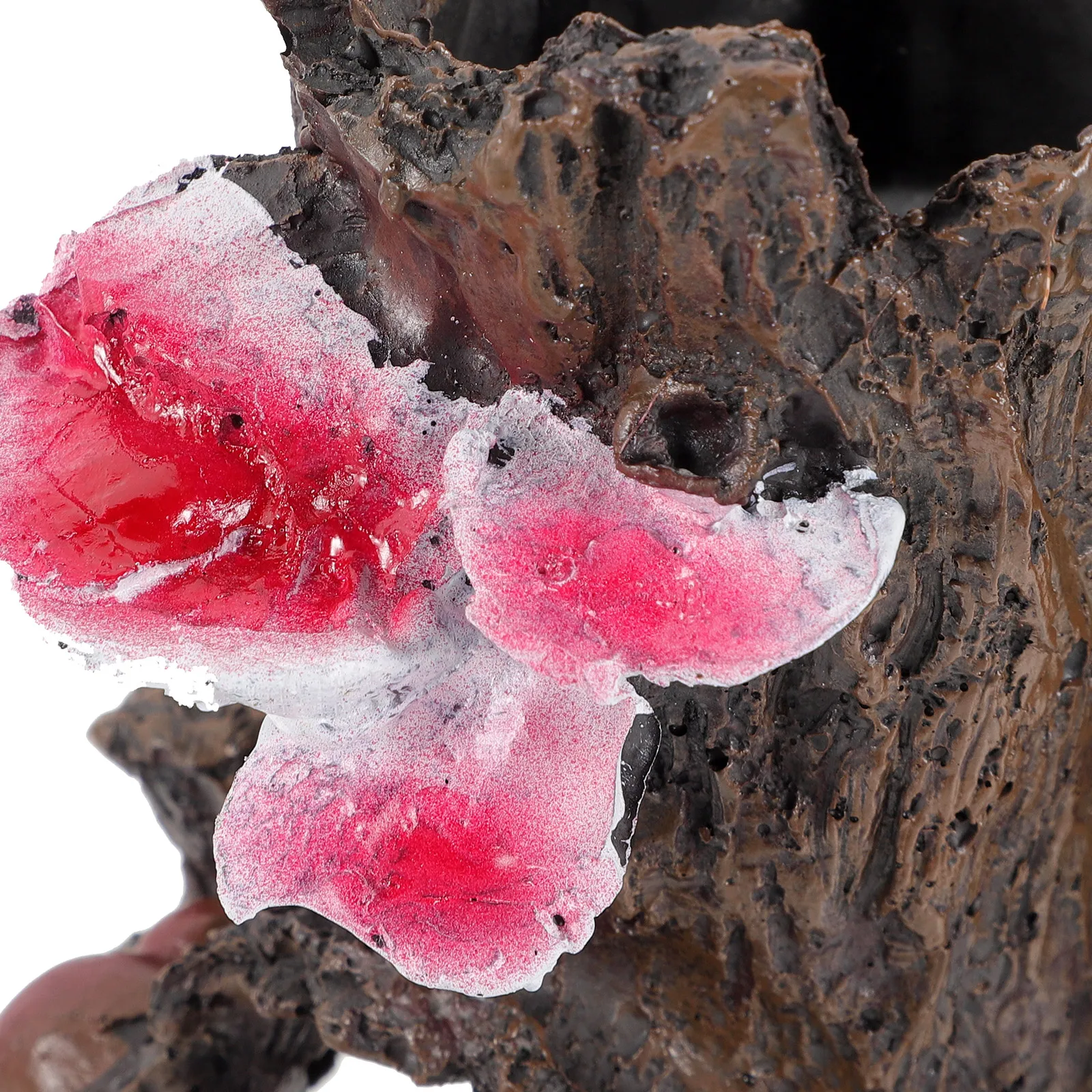 

Artificial Resin Tree Stump for Fish Tank Aquarium Decoration Landscape Stump Hideout Cave Wear-Resistant Underwater Ornament