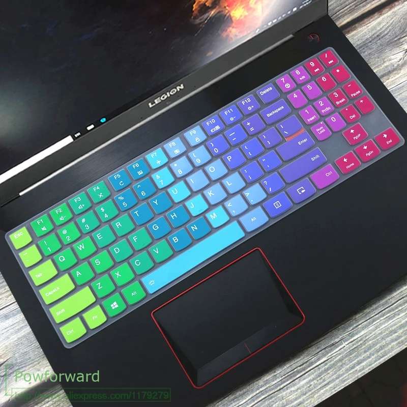 Silicone Keyboard Cover Protective Skin For 15.6'' Lenovo Legion Y720 Y540 Y530 Y520 R720 Y7000 (15'') Y730 Y740 (17'')