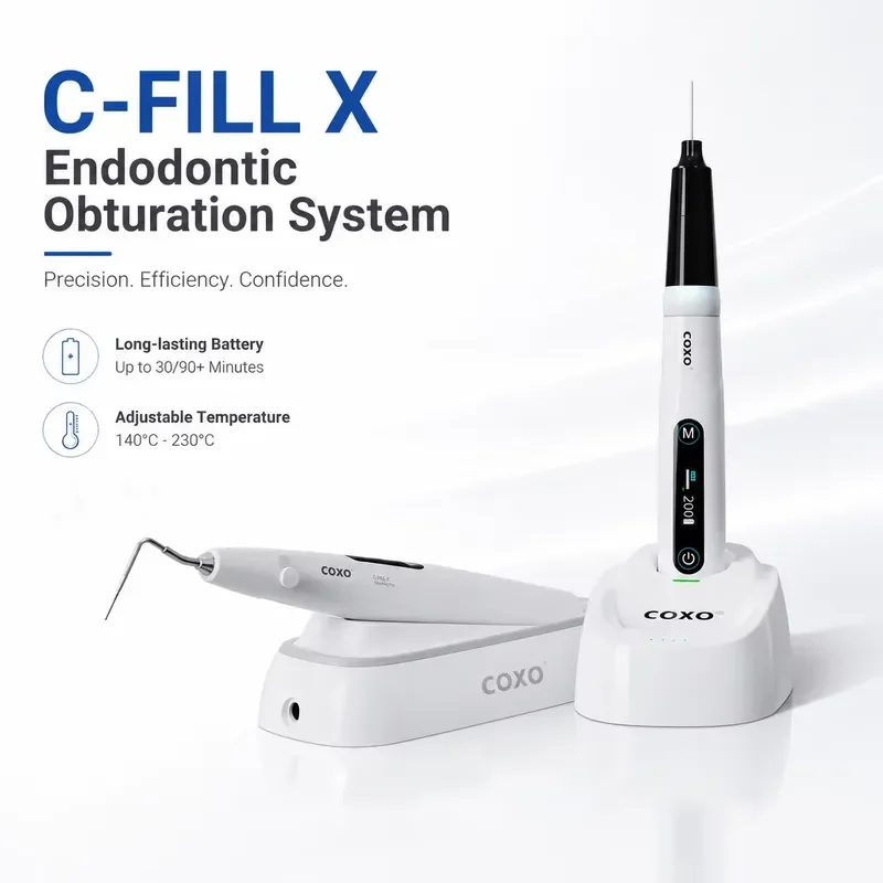 for New Electric C-FILL X Root Canal Filling System Wireless Toothpaste Filling Instrument Set CE Certified Dental Root Canal