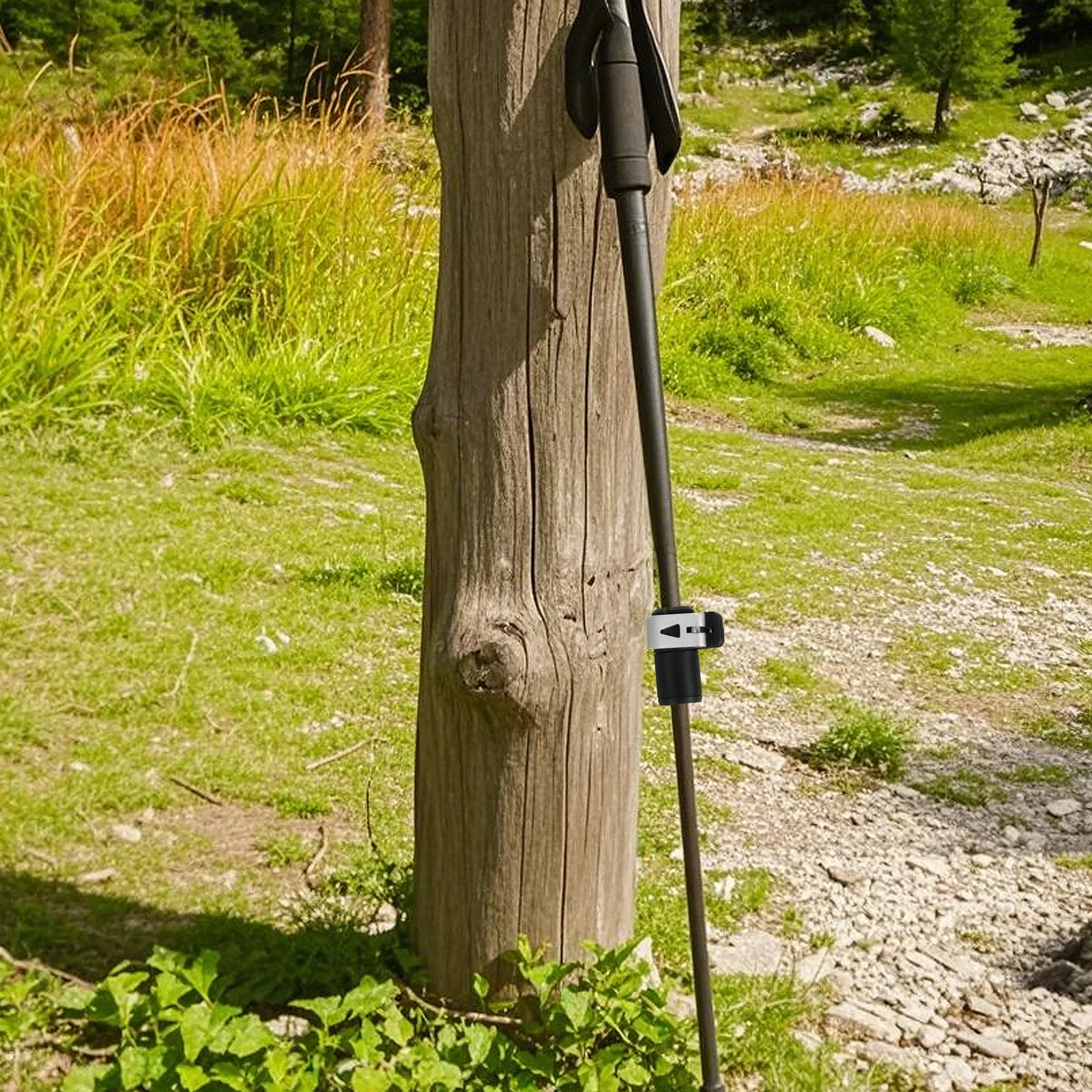 

2pcs Trekking Poles External Locks Aluminum Alloy Quick Adjustment Climbing Accessories Hiking Gear Pole Clips Backpacking