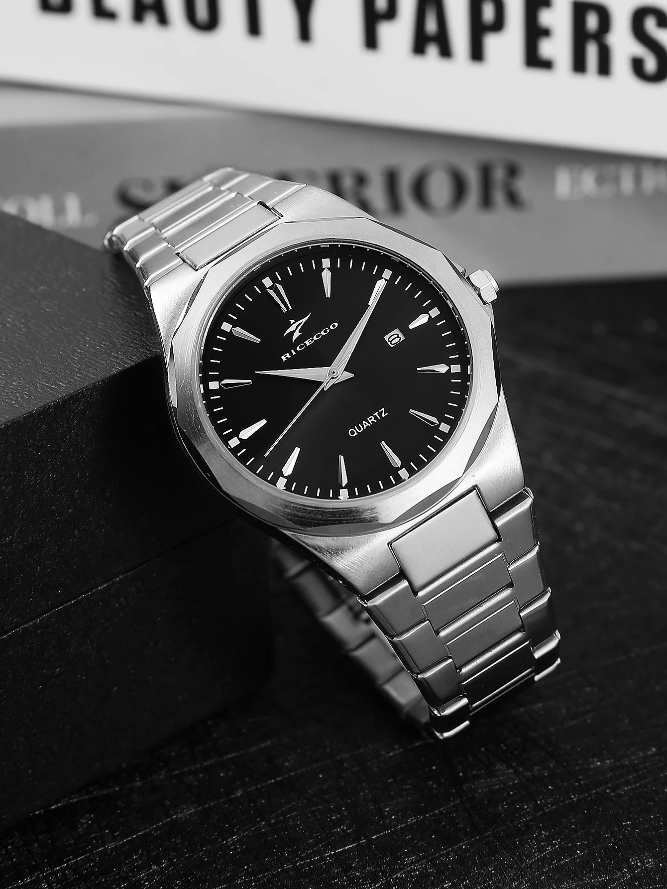 Męski zegarek ze stalową brans – Smartwatch Premium Watches For Men recenzja i cena