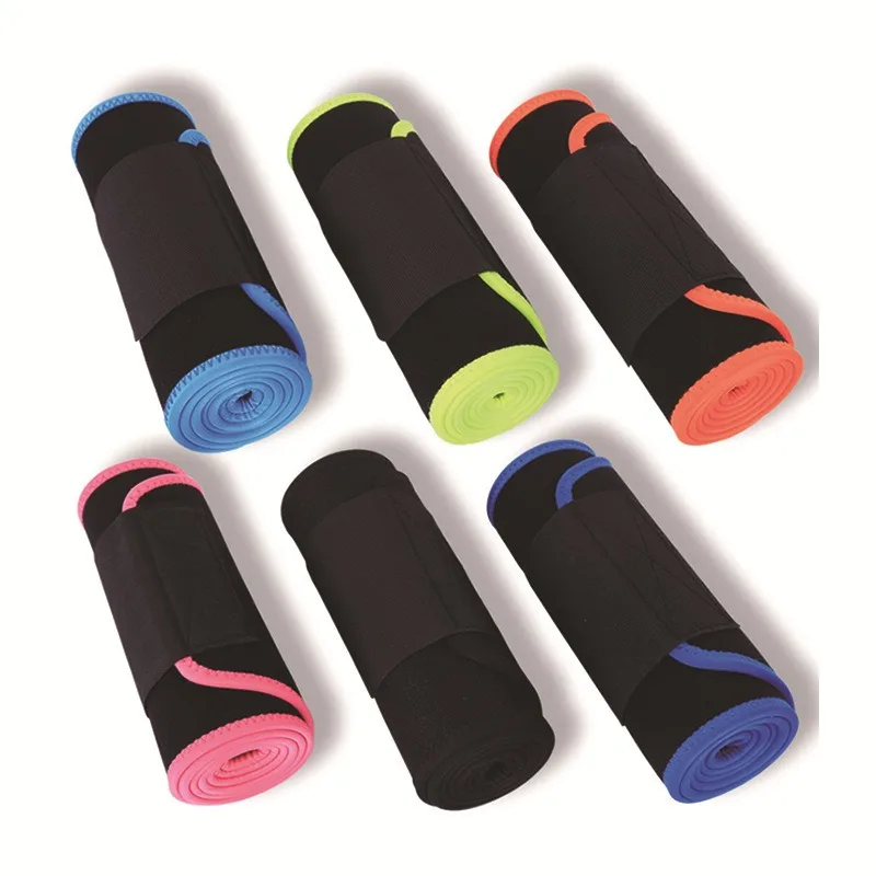 حار بيع اللياقة البدنية حرق الدهون الخصر حماية العرق التعريفي حزام الخصر ضغط ملون حزام ممارسة البطن