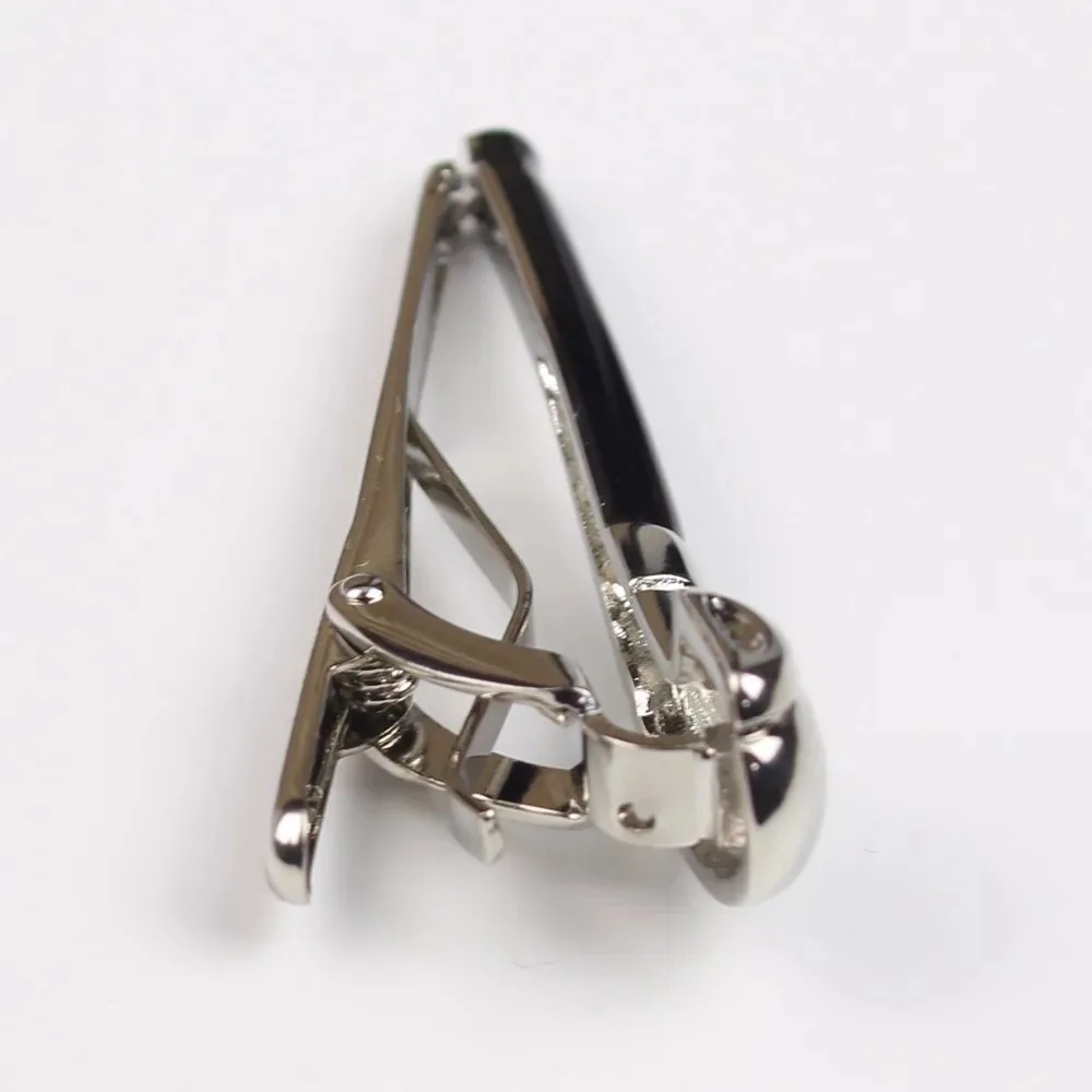 مجوهرات لطيف اللحية التعادل كليب السادة أنيق ربطة العنق بار المشبك كليب دبوس المراسي صيد السمك ريشة شكل متعدد الوظائف المشبك #4