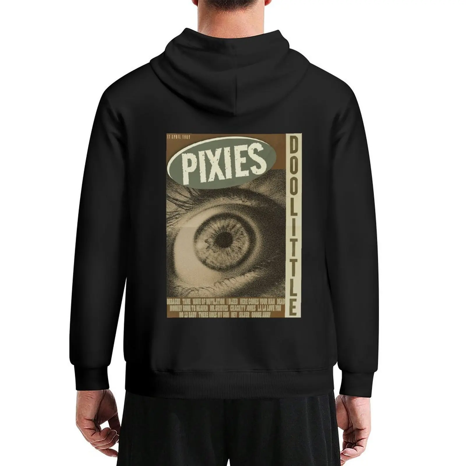 

Pixies Doolittle Album Poster, Hoodie men's autumn clothes blouse aesthetic clothing korean clothes designer hoodies