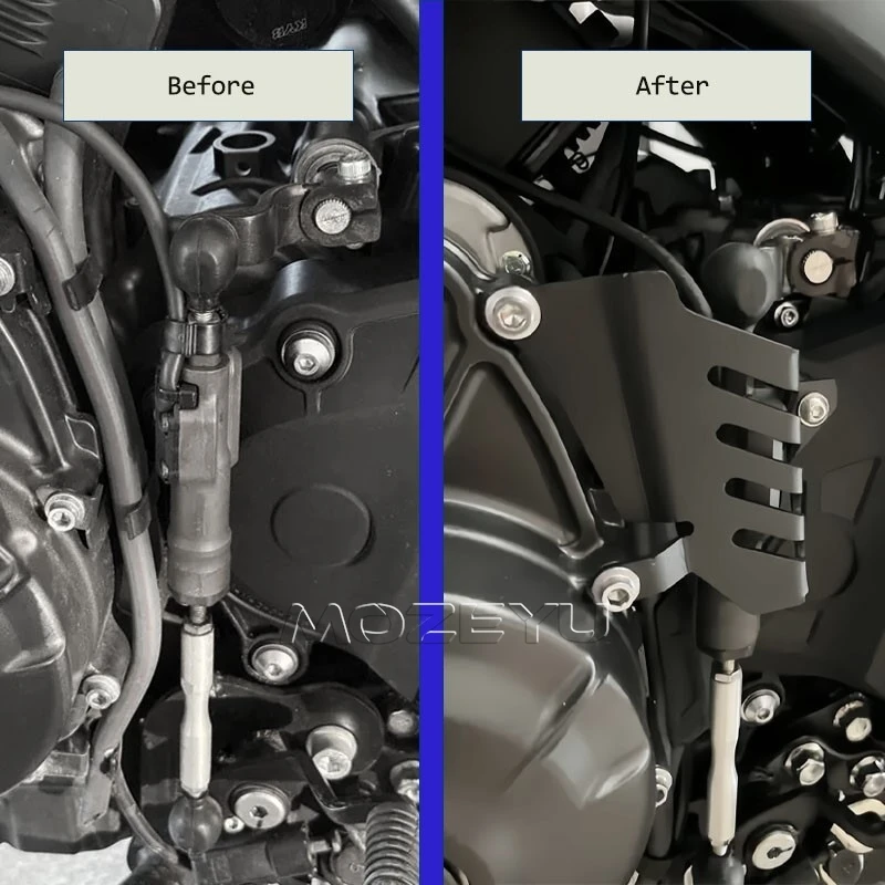 

Gear Shift Lever Sensor Guard For YAMAHA Tracer 9 GT 9GT+ MT 09 MT-09 MT09 SP 2021-2023 2024 2025 2026 Shift Assistant Protector