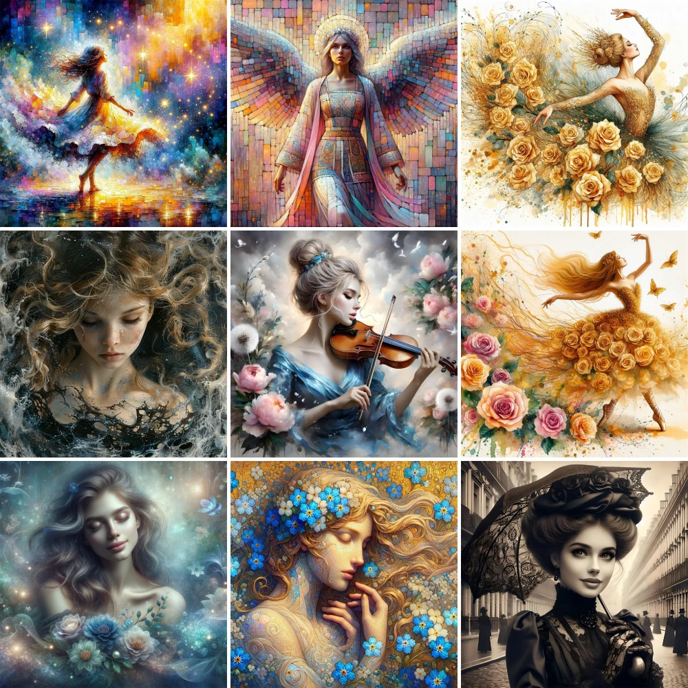 Portrait Girl Flowe…