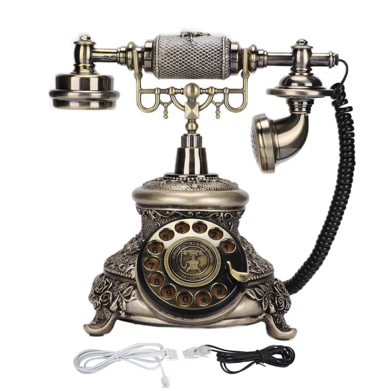 

Vintage Rotary Telephone Retro Landline Telephones for Home Hotel Office Decoration
