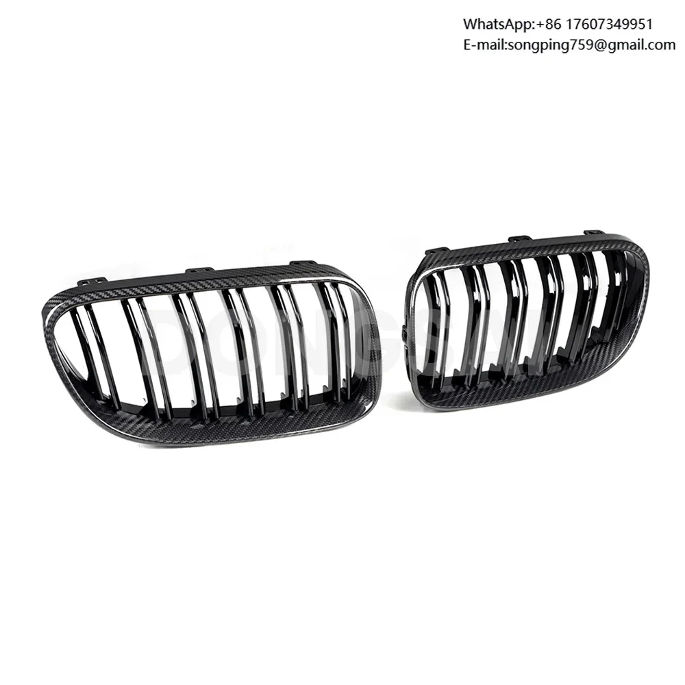 

Dual Slats Prepreg Carbon Fiber Front Grill for 3 Series E92 E93 LCI Coupe 2010-2013